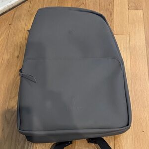 Rains Charcoal Backpack for Men